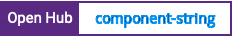 Open Hub project report for component-string