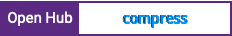 Open Hub project report for compress