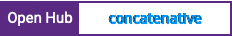 Open Hub project report for concatenative