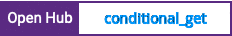 Open Hub project report for conditional_get
