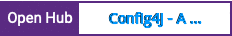 Open Hub project report for Config4J - A Configuration Framework