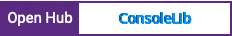 Open Hub project report for ConsoleLib