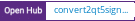 Open Hub project report for convert2qt5signalslot