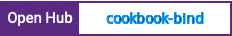 Open Hub project report for cookbook-bind