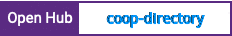 Open Hub project report for coop-directory