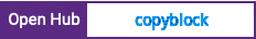 Open Hub project report for copyblock