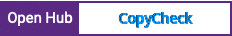 Open Hub project report for CopyCheck