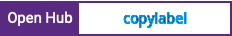 Open Hub project report for copylabel