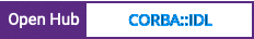 Open Hub project report for CORBA::IDL