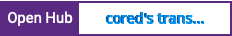 Open Hub project report for cored's translator