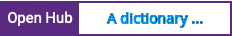 Open Hub project report for A dictionary for mobile phones