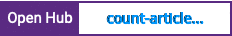 Open Hub project report for count-article-words-per-language-on-wikipedia