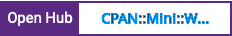 Open Hub project report for CPAN::Mini::Webserver