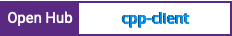 Open Hub project report for cpp-client