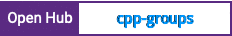 Open Hub project report for cpp-groups