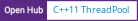 Open Hub project report for C++11 ThreadPool