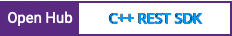 Open Hub project report for C++ REST SDK