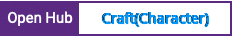 Open Hub project report for Craft(Character)