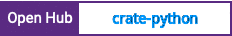 Open Hub project report for crate-python