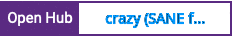 Open Hub project report for crazy (SANE front-end)