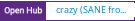 Open Hub project report for crazy (SANE front-end)