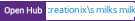 Open Hub project report for creationix's milk