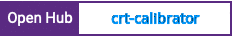 Open Hub project report for crt-calibrator