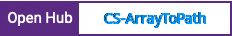 Open Hub project report for CS-ArrayToPath