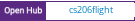 Open Hub project report for cs206flight