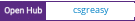 Open Hub project report for csgreasy