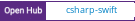 Open Hub project report for csharp-swift