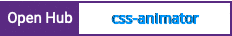 Open Hub project report for css-animator