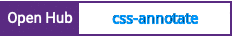 Open Hub project report for css-annotate
