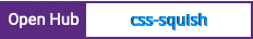Open Hub project report for css-squish