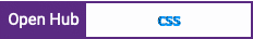 Open Hub project report for css