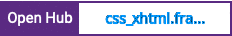 Open Hub project report for css_xhtml.framework