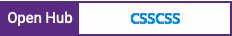 Open Hub project report for CSSCSS