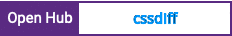 Open Hub project report for cssdiff