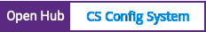 Open Hub project report for CS Config System