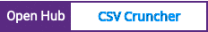 Open Hub project report for CSV Cruncher