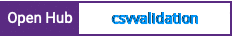 Open Hub project report for csvvalidation