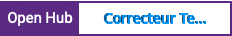 Open Hub project report for Correcteur Terminologique