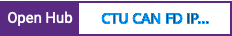 Open Hub project report for CTU CAN FD IP Core