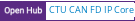 Open Hub project report for CTU CAN FD IP Core
