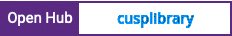Open Hub project report for cusplibrary
