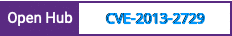 Open Hub project report for CVE-2013-2729