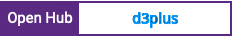 Open Hub project report for d3plus