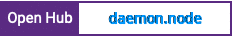 Open Hub project report for daemon.node