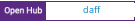 Open Hub project report for daff