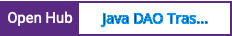 Open Hub project report for Java DAO Trasaction Framework (jdto)